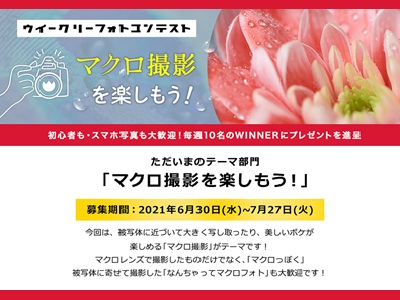 CANON iMAGE GATEWAY ウィークリーフォトコンテスト