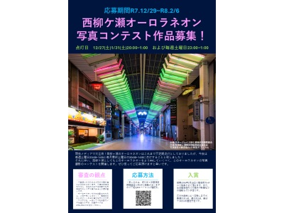 西柳ヶ瀬オーロラネオン写真コンテスト