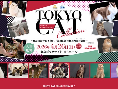 TOKYO CAT COLLECTIONフォトコンテスト　"推し"な瞬間選手権